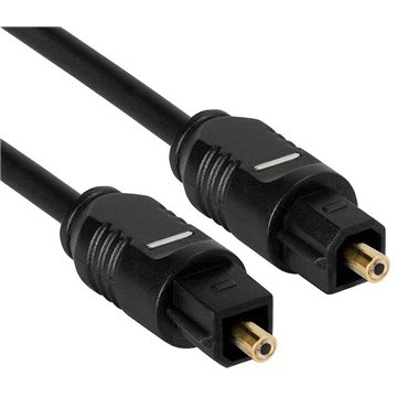 Cavo Audio Ottico Digitale Toslink (SPDIF) M/M 3 metri ø 2.2mm