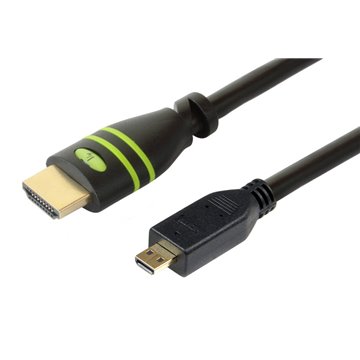 Cavo HDMI™ Highspeed con Ethernet Channel 1.4 A M/ Micro D M, 1 m