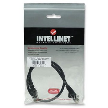 Cavo di rete Patch in CCA Cat. 6 Nero UTP 0,5 mt