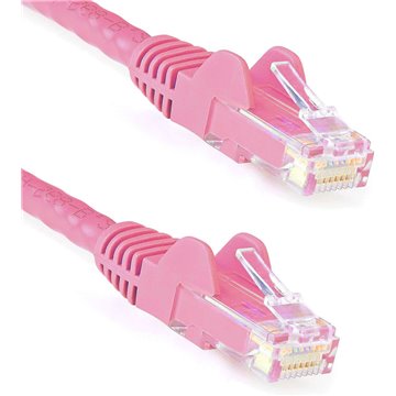 Cavo di rete Patch CCA Cat. 5e Rosa UTP 3 m