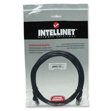 Cavo di rete Patch in Rame Cat. 6A Nero UTP 2 m