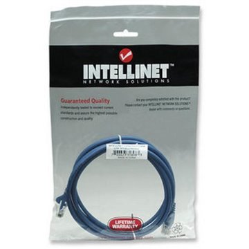 Cavo di rete Patch in Rame Cat. 6A Blu UTP 5 m