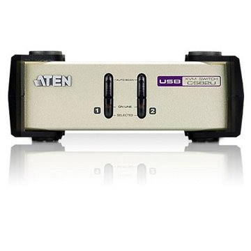 Switch KVM USB/PS2 VGA a 2 porte, CS82U