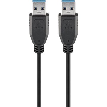 Cavo USB 3.2 A maschio/A maschio 0,5 m Nero 