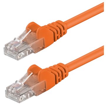 Cavo di rete Patch CCA Cat. 5e Arancione UTP 20 mt