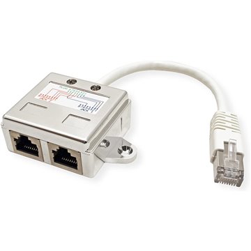 Sdoppiatore di cavo di rete Cat. 6