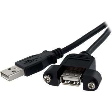 Cavo USB 2.0 A Maschio/A Femmina da Pannello 1,8 m