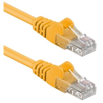 Cavo di rete Patch CCA Cat. 6 Giallo UTP 2 m