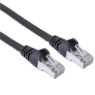 Cavo di rete Patch in rame Cat. 6 Nero SFTP LSZH 20m