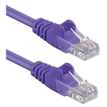 Cavo di rete Patch CCA Cat. 6 Viola UTP 3 m