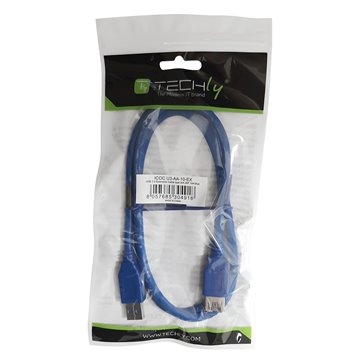 Cavo Prolunga USB 3.2 Superspeed A maschio/A femmina 3 metri Blu 