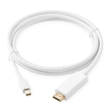 Cavo Monitor Mini DisplayPort (Thunderbolt) / HDMI 2m Bianco