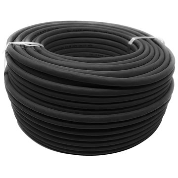 Matassa U/UTP Cavo Cat.5E CCA 100m Flessibile da Esterno Nero
