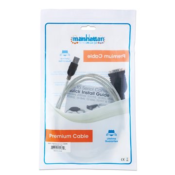 Convertitore Adattatore Manhattan da USB a Seriale chipset FTDI