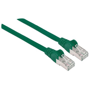 Cavo di rete Patch in rame Cat. 6 Verde SFTP LSZH 0,5m