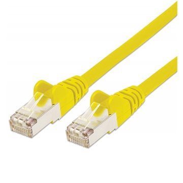 Cavo di rete Patch in rame Cat. 6 Giallo SFTP LSZH 1m