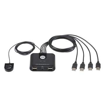 Switch di Condivisione Periferiche USB 2.0 a 4x4 porte, US424