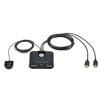 Switch per 4 periferiche USB a 2 computer, US224