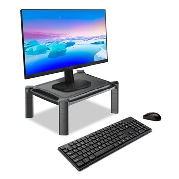 Supporto da Scrivania Monitor Notebook Laptop con Altezza Regolabile