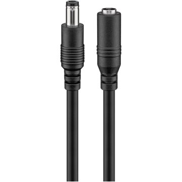 Cavo Prolunga di Alimentazione DC 2.5 mm 3 metri Nero