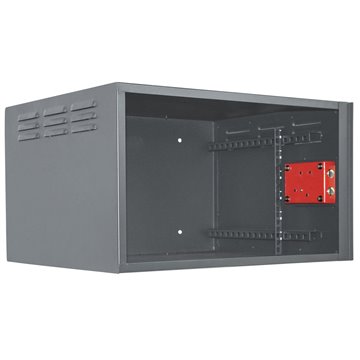Armadio Rack 19" a muro 9unità con serratura di sicurezza