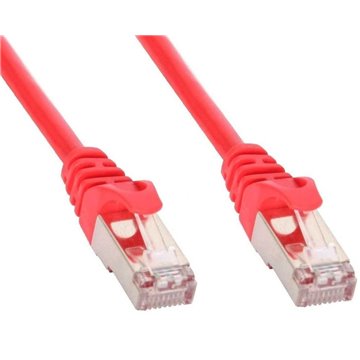 Cavo di rete Patch in rame Cat.6 Rosso SFTP LSZH 2m