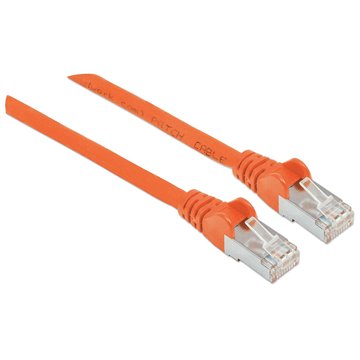 Cavo di rete Patch in rame Cat. 6 Arancione SFTP LSZH 0,25m