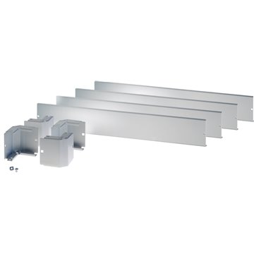 Zoccolo 800 x 800 mm per Armadi Rack Grigio