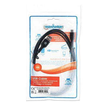 Cavo HiSpeed USB A Maschio / USB-C Maschio 2m Nero
