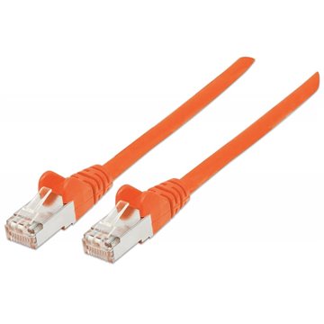 Cavo di rete Patch in rame Cat. 6A Arancione SFTP LSZH 1m