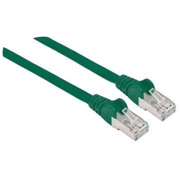 Cavo Patch Cat.7 Plug RJ45 6A S/FTP LSZH 0,25m Verde