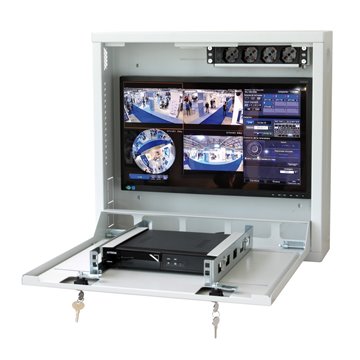Box di Sicurezza da Parete per DVR e Sistemi di Videosorveglianza Grigio