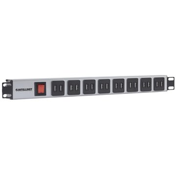 Multipresa per Rack 16 uscite USB tipo A Spina Schuko Angolata 1U