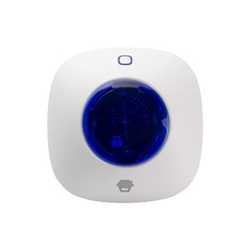 Sirena con Lampeggiante Wireless da Interni per Antifurto WS-105
