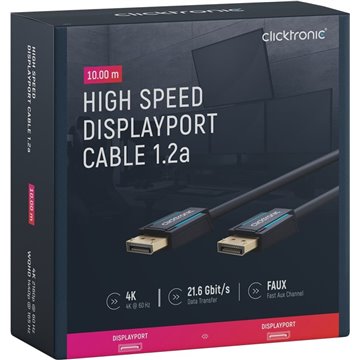 Cavo Audio/Video DisplayPort M/M 10m Alta Qualità