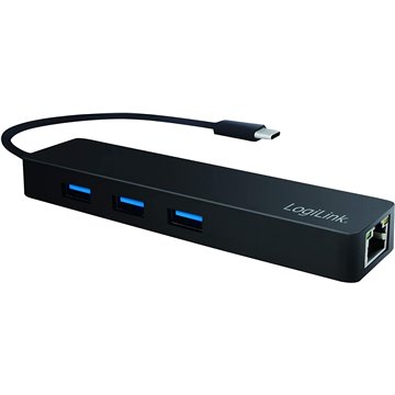 Hub USB-C™ SuperSpeed 3 Porte USB-A 3.2 Gen1 Femmina Nero