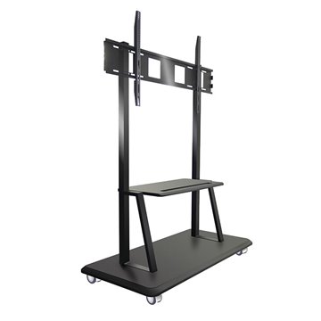 Supporto a Pavimento con Mensola per TV LCD/LED/Plasma 55-120"