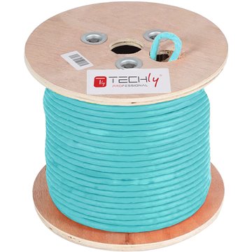 Matassa U/UTP Cavo Cat.6A Rame 305m LSZH Rigido Blu