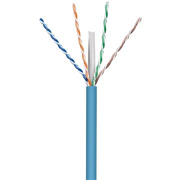 Matassa U/UTP Cavo Cat.6A Rame 305m LSZH Rigido Blu