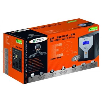 Gruppo di Continuità UPS E2 1500VA LCD Line Interactive Onda Sinusoidale