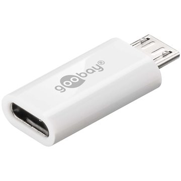 Adattatore Micro USB Maschio a USB-C™ Femmina Bianco