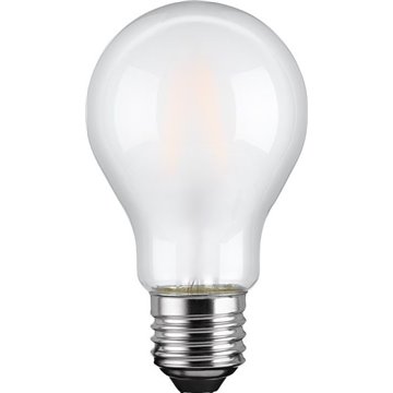 Lampadina LED E27 Bianco Caldo Satinato 7W con filamento Classe E