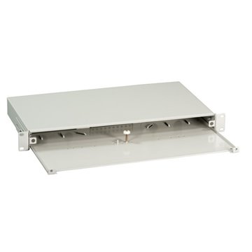 Cassetto Ottico 19" con 24 bussole SC Duplex Monomodale Grigio
