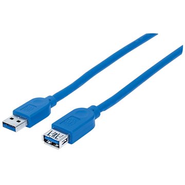 Cavo Prolunga USB 3.2 Gen 1 SuperSpeed A/A M/F 2m