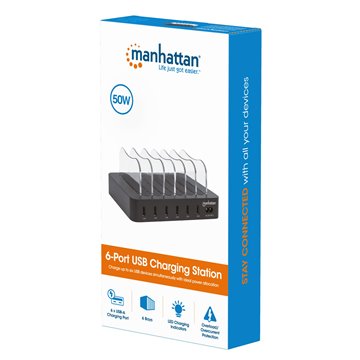 Docking Station Stazione di ricarica 6 porte USB 