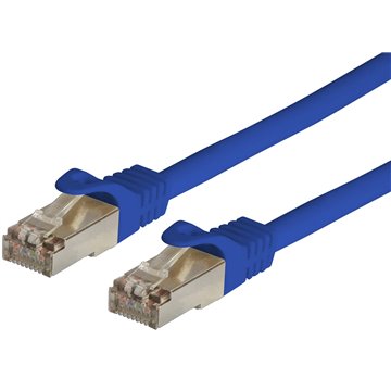 Cavo di Rete Patch in Rame Cat. 6A SFTP LSZH 2 m Blu