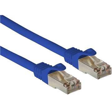 Cavo di Rete Patch in Rame Cat. 6A SFTP LSZH 3 m Blu