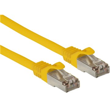 Cavo di Rete Patch in Rame Cat. 6A SFTP LSZH 3 m Giallo
