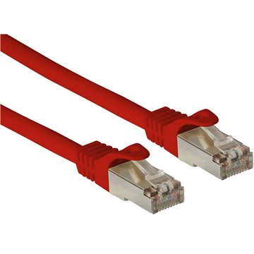 Cavo di Rete Patch in Rame Cat. 6A SFTP LSZH 15 m Rosso