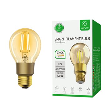 Lampadina LED E27 con Filamento Smart Controllo Vocale Alexa F, R9078